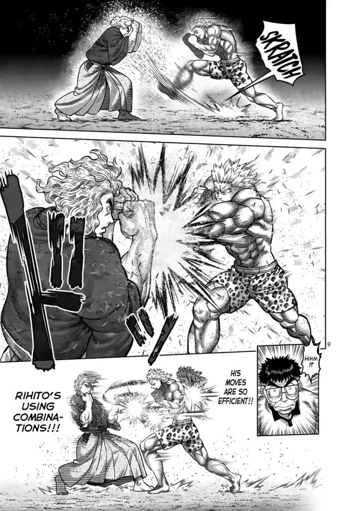 kengan Omega, Chapter 43: Mokichi vs. Rihito - Kengan Ashura Manga Online